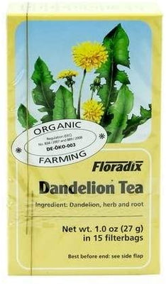 Floradix | Dandelion Organic Herbal Tea | 12x 15 Bags