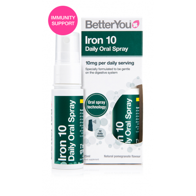 BetterYou | Iron 10 Daily Oral Spray 2x 25ml