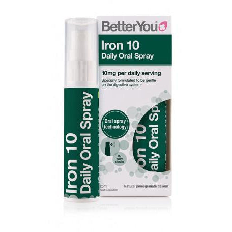 BetterYou | Iron 10 Daily Oral Spray 1x 25ml