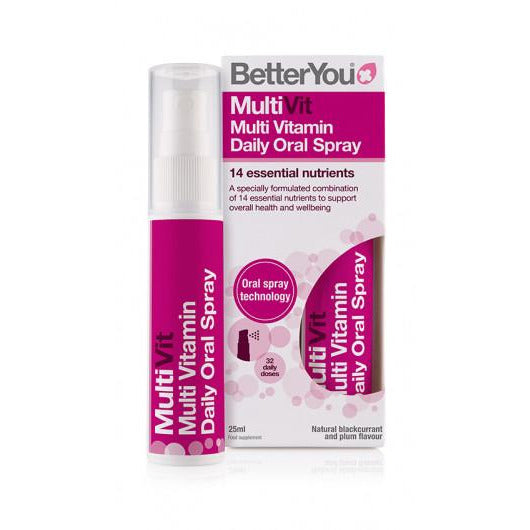 BetterYou | MultiVit Multi Vitamin Daily Oral Spray 2x 25ml bundle