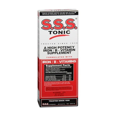 SSS Tonic Liquid Iron/B Vitamin Supplement 600ml (2x300ml)