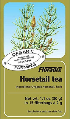Floradix | Organic Horsetail Herbal Tea | 15 Bags